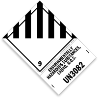 UN 3082 Environmentally Hazardous Substances Label